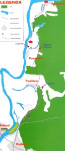 mapa szlaku narwiańskiego