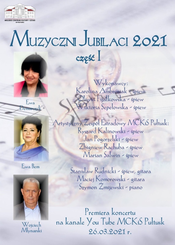 plakat Muzyczni Jubilaci