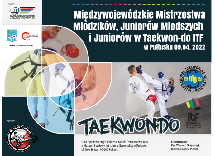 Mistrzostwa w Taekwon-do (baner)