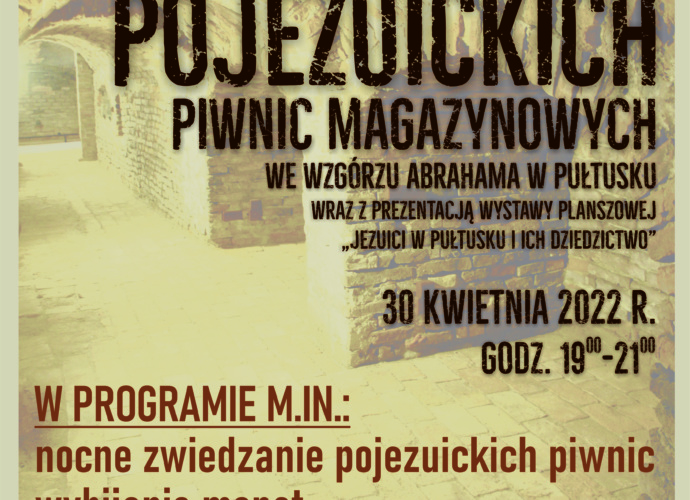 Inauguracja zwiedzania pojeuzickich piwnic-zaproszenie