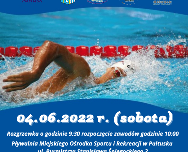 Zawody pływackie (plakat)
