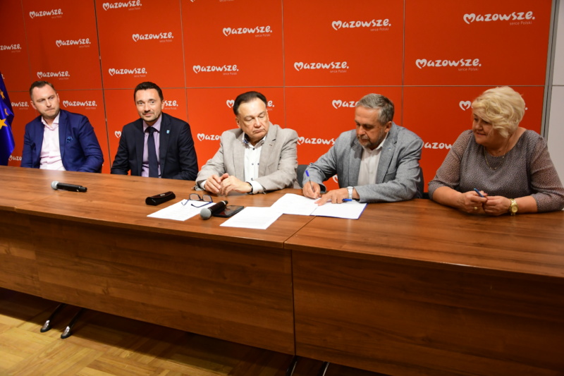 Spotkanie dotyczące linii kolejowej