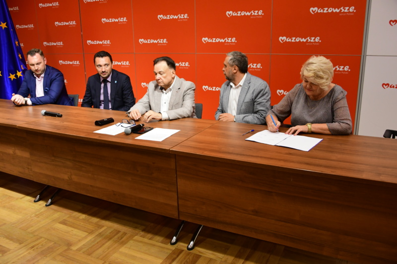 Spotkanie dotyczące linii kolejowej