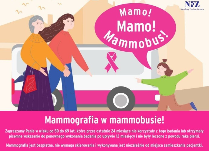 Bezpłatna mammografia (plakat)