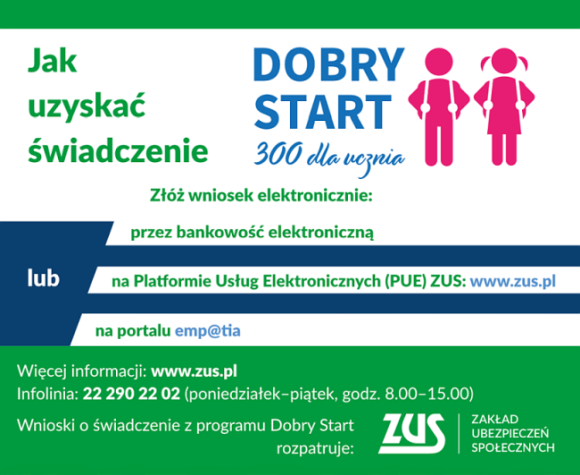 Program Dobry Start 300+ (plakat) 4
