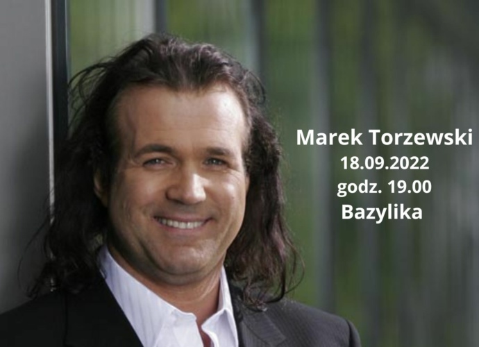 Zaprosznie na koncert Marka Torzewskiego podczas Dni Patrona Pułtuska świętego Mateusza 2