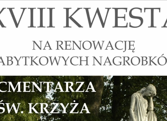 XVIII Kwesta na renowacje zabytkowych grobów (plakat) 2