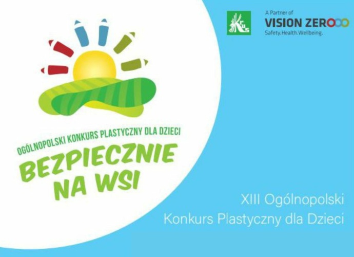 Ogólnopolski Konkurs Plastyczny „Bezpiecznie na wsi mamy, niebezpiecznych substancji unikamy” (baner)