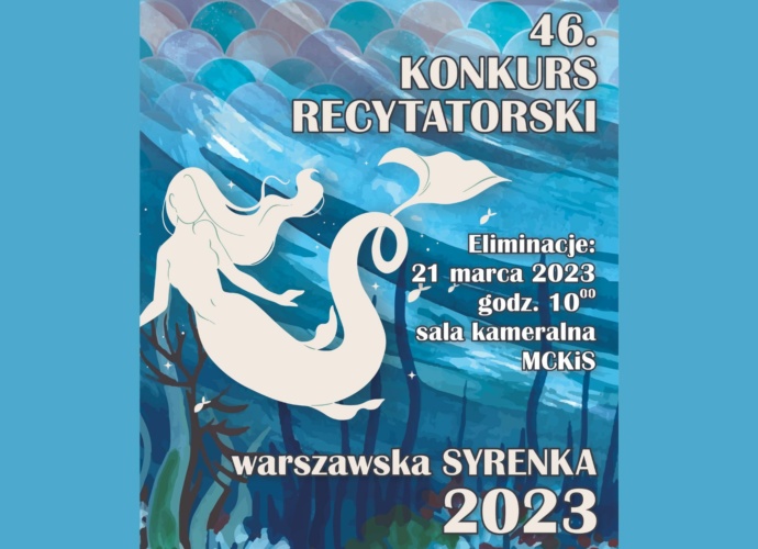 46 Konkurs Recytatorski "Warszawska Syrenka" (baner)