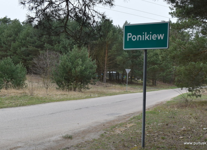 Droga do miejscowości Ponikiew 1