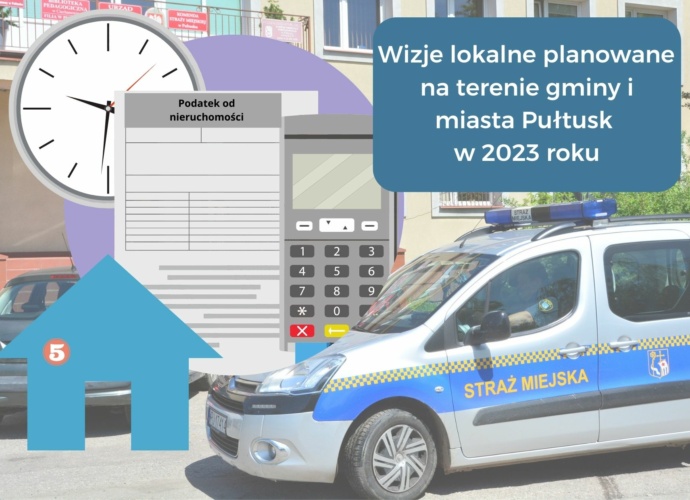 UWAGA! Planowane wizje lokalne na terenie gminy i miasta Pułtusk 2