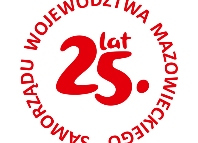 Jubileusz 25-lecia Samorządu Województwa Mazowieckiego (logo)