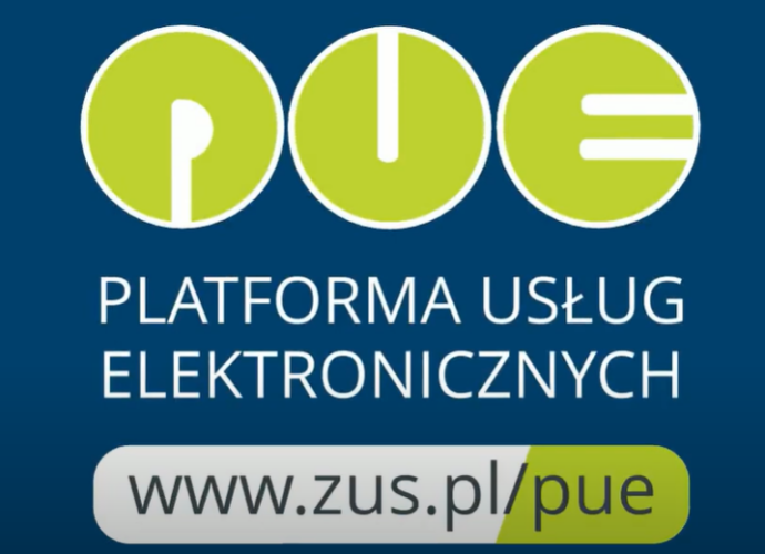 Informacja dotycząca platformy PUE ZUS