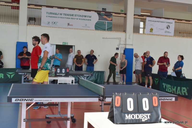 Turniej w tenisie stołowym