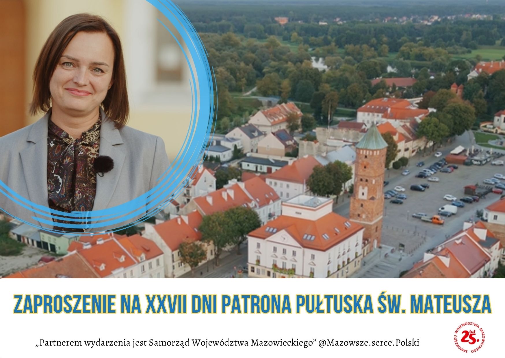 ZAPROSZENIE na XXVII Dni Patrona Pułtuska św. Mateusza