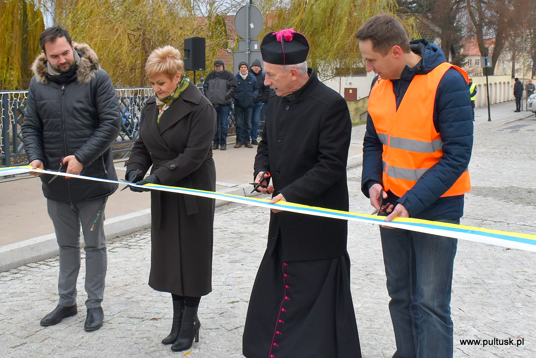 Uroczyste oddanie do użytkowania mostu Benedyktyńskiego