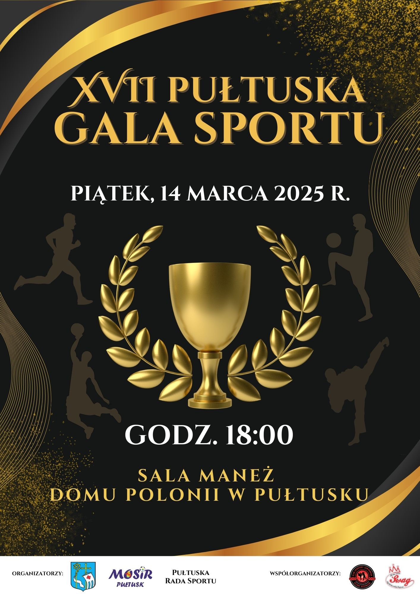 XVII Pułtuska Gala Sportu – zapraszamy !