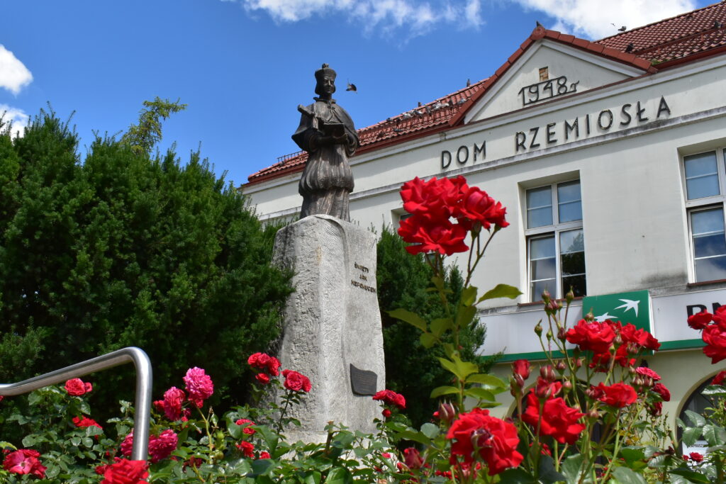 Zdjęcie z Trasy Eko-busu (Pomnik św. Jana Nepomucena)