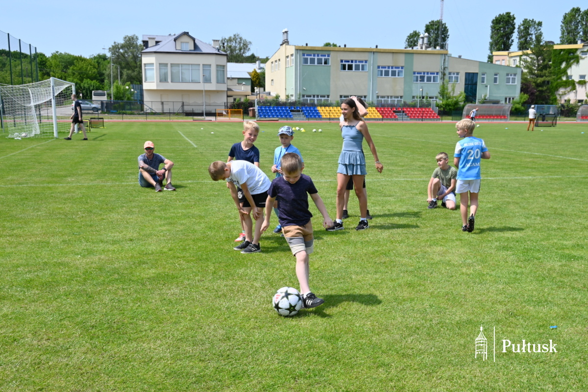 Gminny Dzień Dziecka na sportowo w Pułtusku