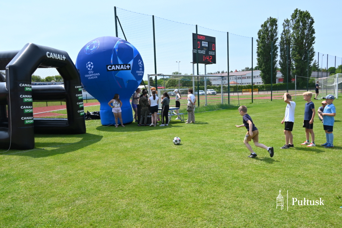 Gminny Dzień Dziecka na sportowo w Pułtusku
