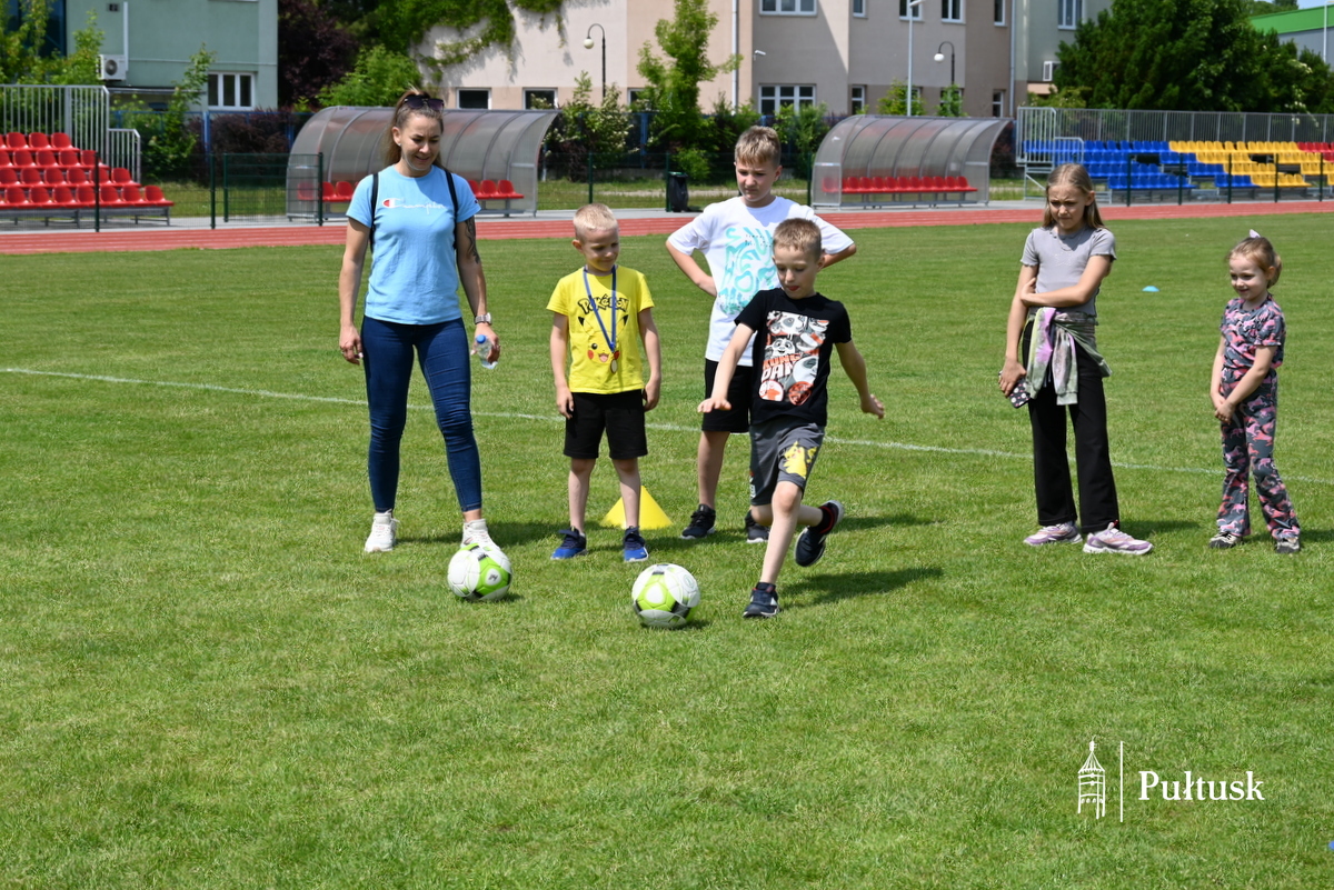 Gminny Dzień Dziecka na sportowo w Pułtusku