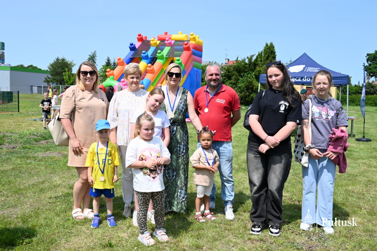 Gminny Dzień Dziecka na sportowo w Pułtusku
