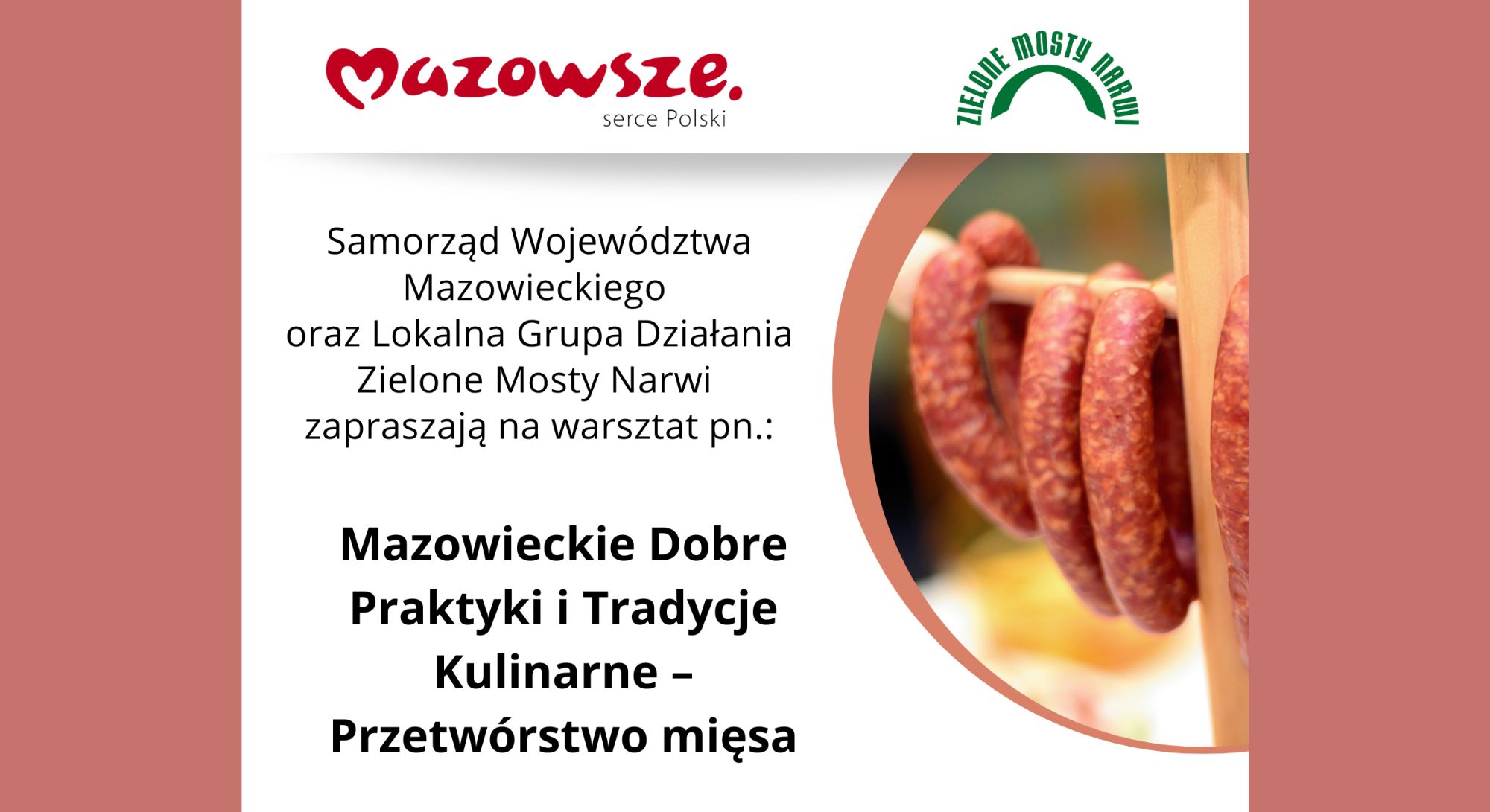 Warsztaty kulinarny pn. „Mazowieckie Dobre Praktyki Kulinarne – przetwórstwo mięsa”