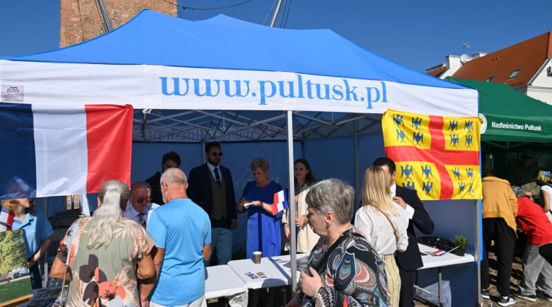 Produkty regionalne na rynku w Pułtusku