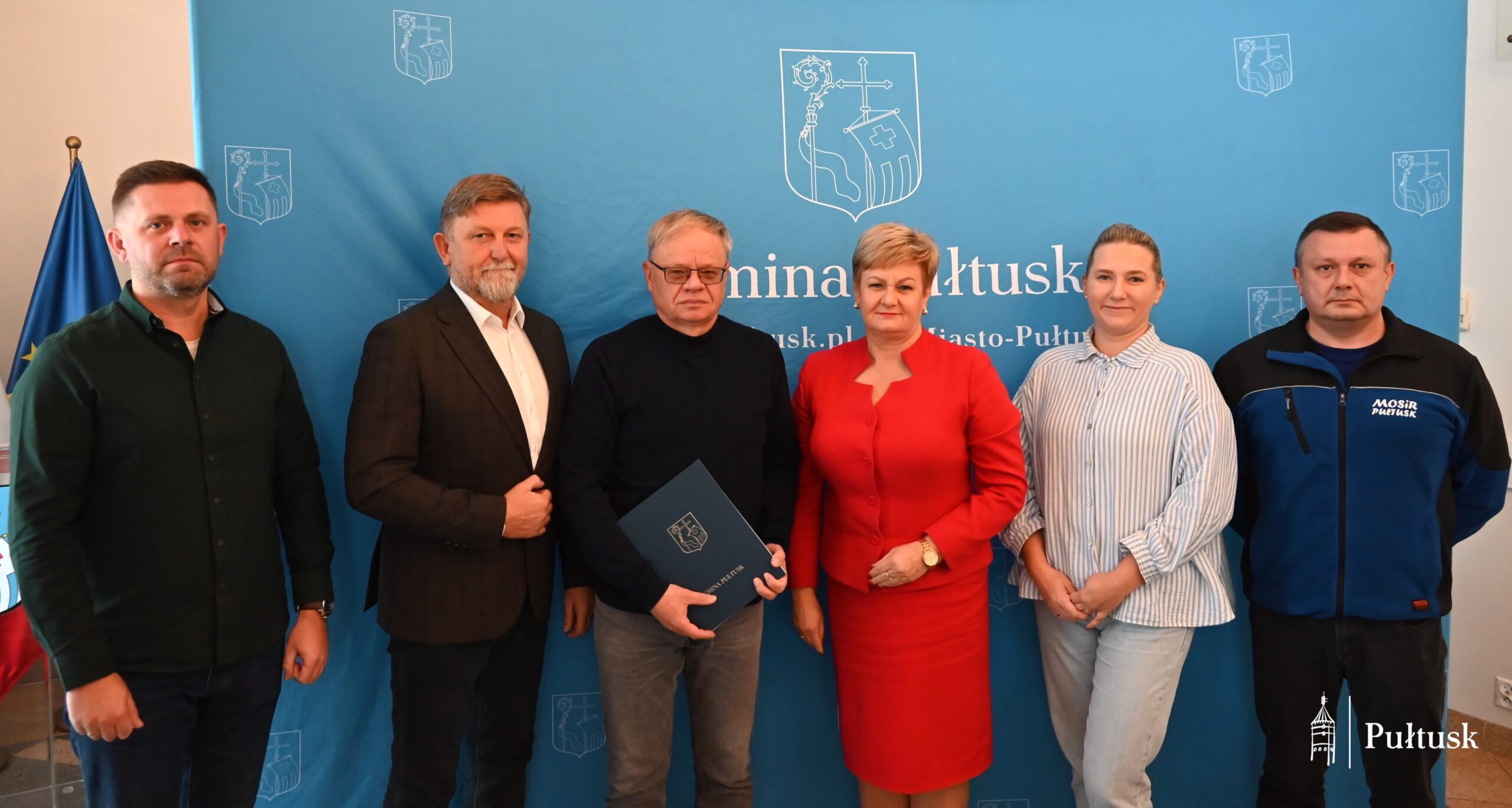 Podpisanie umowy na wykonanie zadania „Modernizacja węzła sanitarnego męskiego w pływalni miejskiej w Pułtusku” (5)