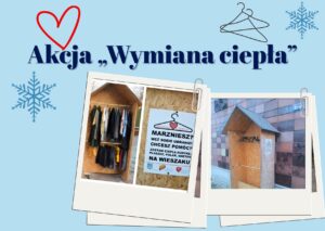 Akcja "Wymiana ciepła" (Obrazek wyróżniający przedstawiający "szafy" służące "Wymianie ciepła")