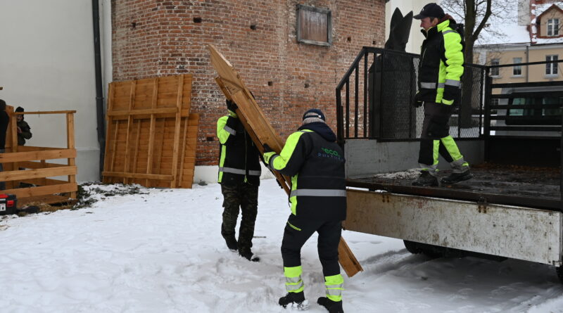 Demontaż Szopki Bożonarodzeniowej (2)