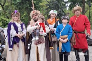 XIII Pułtuska Noc Muzeów - Pokazy walki XVII-wieczną bronią białą (1)