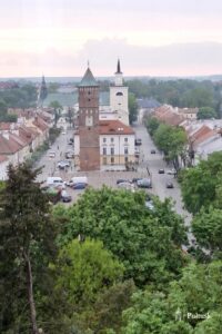 XIII Pułtuska Noc Muzeów - Widok na Rynek z wieży Domu Polonii