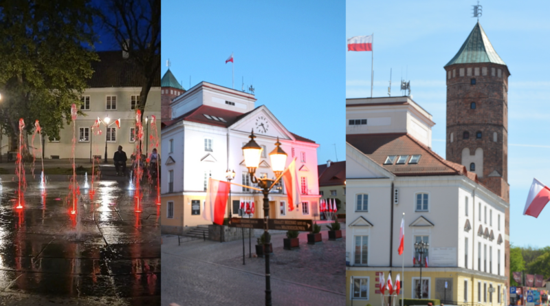 Pułtusk w biało-czerwonych barwach