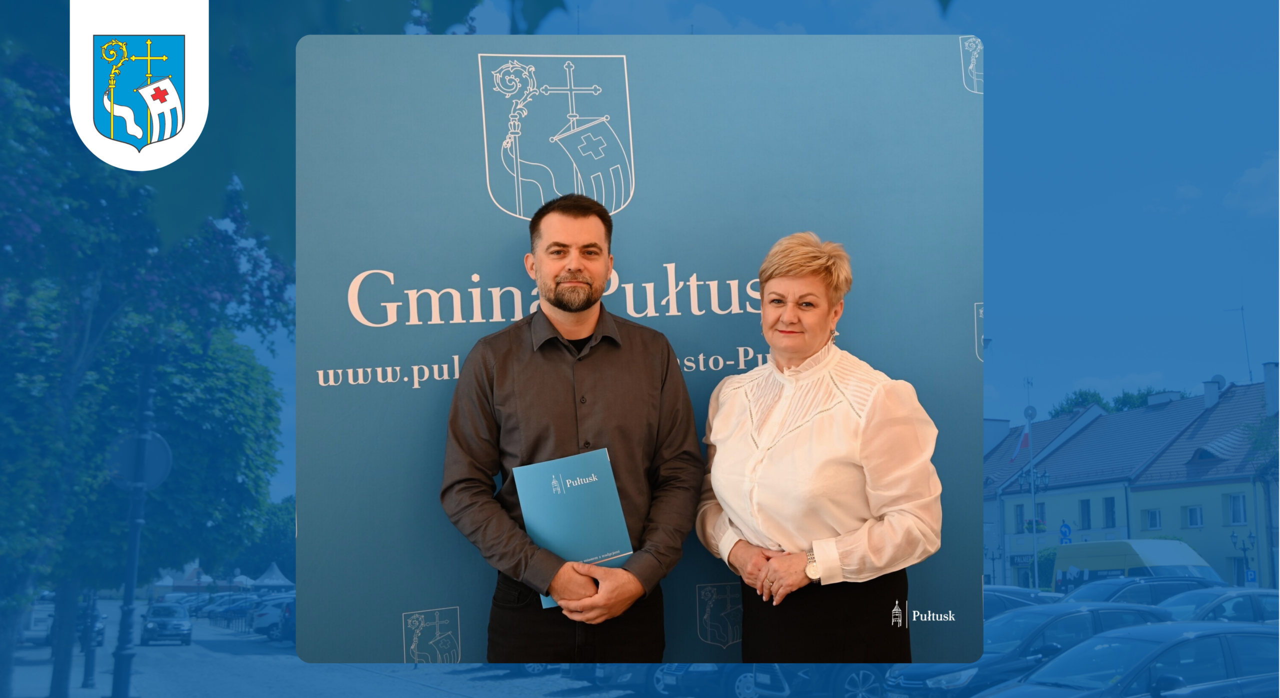 Podpisanie umowę na opracowanie dokumentacji projektowej przebudowy ulic Polnej, Szymona Kupisa i Ignacego Jana Paderewskiego na osiedlu Popławy (4)