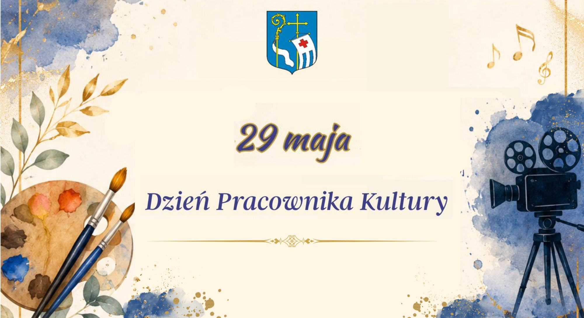 ŻYCZENIA Z OKAZJI DNIA PRACOWNIKA KULTURY (Baner)