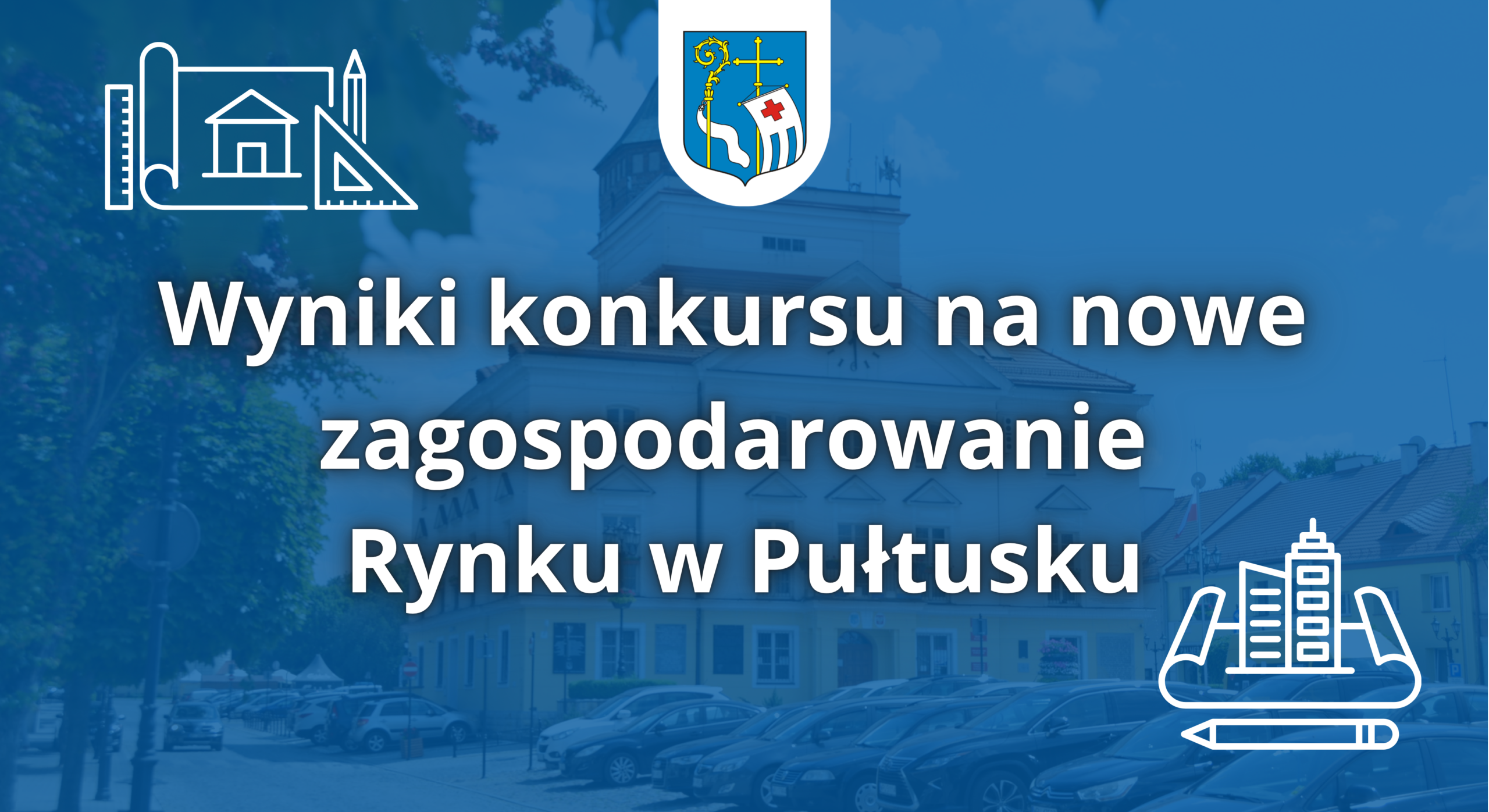 Wyniki konkursu architektoniczno-urbanistycznego na zagospodarowanie pułtuskiego rynku (Obrazek wyróżniający)